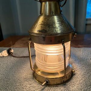 Vintage Brass Nautical Lantern